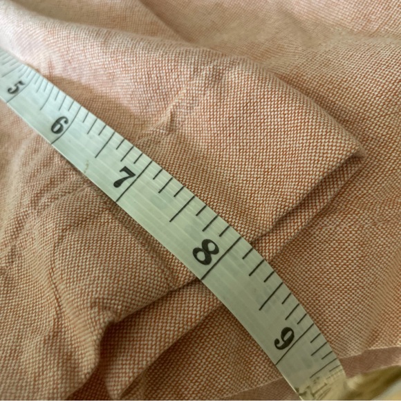 J Crew Gramercy oxford shorts Orange Men’s Size 30W 8” Inseam- Cotton‎ Shorts - Picture 4 of 6